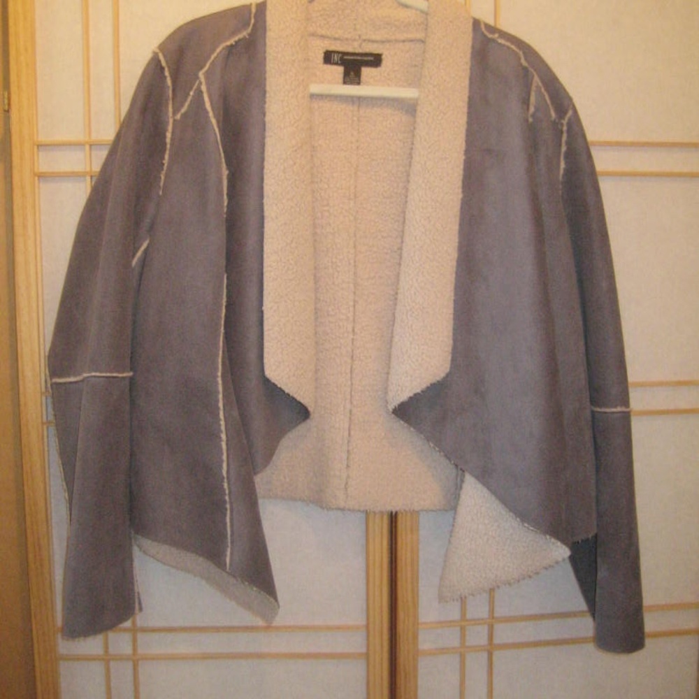 Faux Suède Jacket